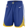 Nike Nba Team Limited Sw Fan Edition 19-20 Season Golden State Warriors Basketball Shorts Blue In Rush Blue/white/amarillo