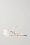 GIANVITO ROSSI BYBLOS 60 LEATHER MULES