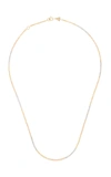 ADINA REYTER WOMEN'S 14K YELLOW; ROSE; AND WHITE GOLD CHAIN NECKLACE