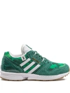 ADIDAS ORIGINALS X BAPE X UNDEFEATED ZX 8000 "GREEN" SNEAKERS