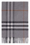 BURBERRY CHECKED CASHMERE SCARF,8016395CS A1345