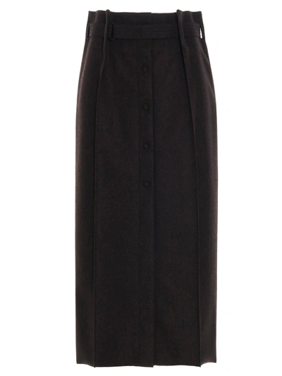 Fendi Women's  Brown Other Materials Skirt