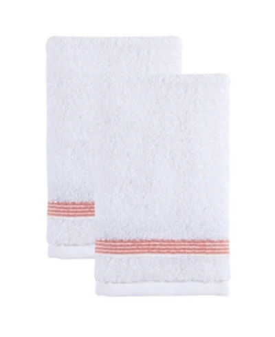 Ozan Premium Home Bedazzle Washcloth 2-pc. Set Bedding In Terra