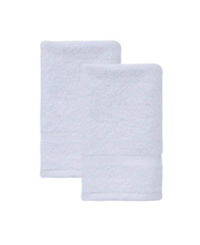 Ozan Premium Home Sienna 2-pc. Washcloth Set Bedding In White