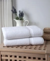 Ozan Premium Home Maui 2-pc. Bath Towel Set Bedding In White