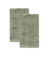 Ozan Premium Home Opulence 2-pc. Washcloth Set Bedding In Olive