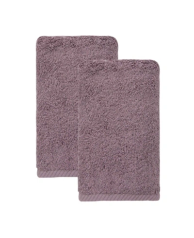 Ozan Premium Home Opulence 2-pc. Washcloth Set Bedding In Sugar Plum