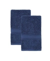 Ozan Premium Home Legend 2-pc. Washcloth Set Bedding In Navy