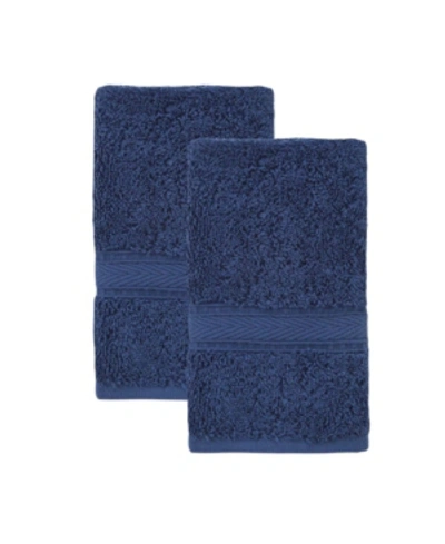 Ozan Premium Home Legend 2-pc. Washcloth Set Bedding In Navy