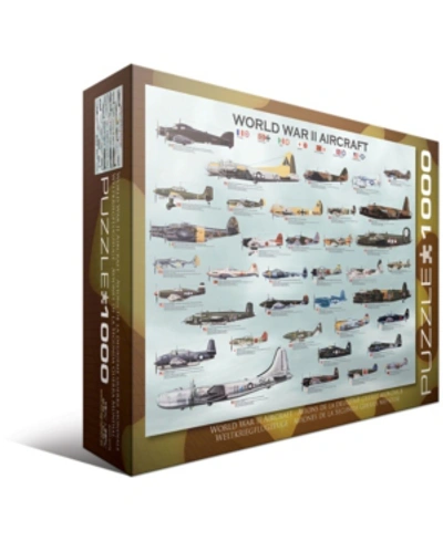 Eurographics Wwii Aircraft - 1000 Piece Puzzle In No Color
