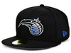 NEW ERA MEN'S NEW ERA BLACK ORLANDO MAGIC OFFICIAL TEAM COLOR 59FIFTY FITTED HAT