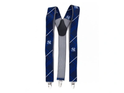 Eagles Wings New York Yankees Oxford Suspenders In Navy/blue