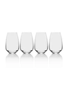 Mikasa Melody Highball Glass Set Of 4, 20 oz