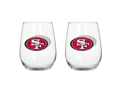 Logo Chair San Francisco 49ers 16oz Curved Glass In Assorted