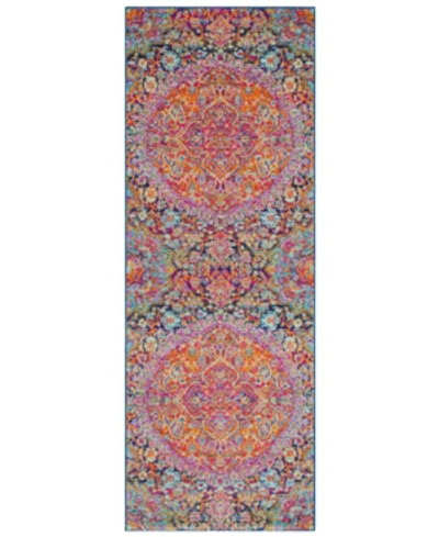 Surya Harput Hap-1044 Garnet 2'7" X 7'3" Area Rug In Pink