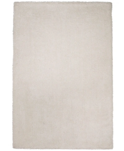 Kas Bliss Shag 2'3" X 7'6" Runner Rug In Ivory