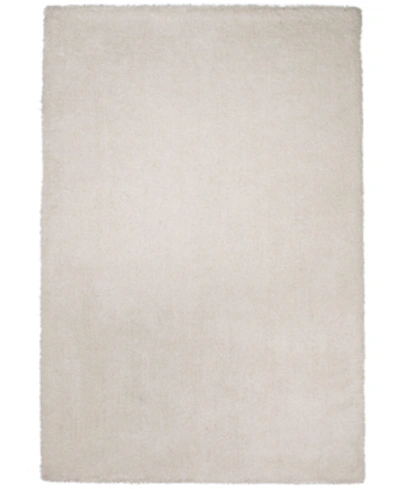 Kas Bliss Shag 3'3" X 5'3" Area Rug In Ivory