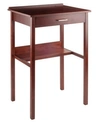 Winsome Ronald High Desk In Brown