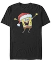 Fifth Sun Men's Spongebob Squarepants Happy Songe Short Sleeve T-shirt In Black