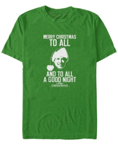 Fifth Sun Men's National Lampoon Christmas Vacation Threshold Short Sleeve T-shirt In Kelly Heather