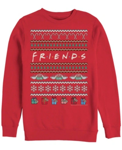 Fifth Sun Men's Friends Logo Sweatshirt In Red