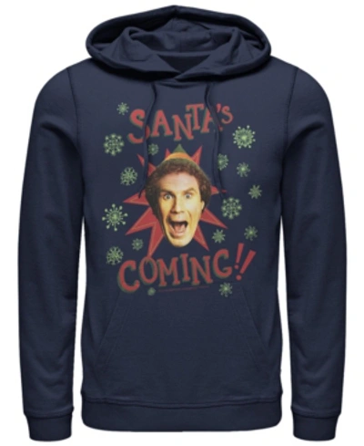 Fifth Sun Men's Elf Not North Pole Hoodie In Navy