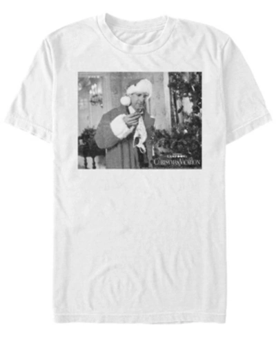 Fifth Sun Men's National Lampoon Christmas Vacation Panty Shot Short Sleeve T-shirt In White