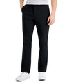 Calvin Klein Men's Move 365 Skinny Fit Tech Chinos In Black