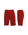 Galaxy By Harvic Men's Moisture Wicking Performance Basic Mesh Shorts In Red