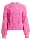 A.L.C MICK CABLE KNIT SWEATER,400011542735