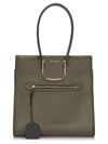 ALEXANDER MCQUEEN THE TALL STORY LEATHER TOTE,400013330730