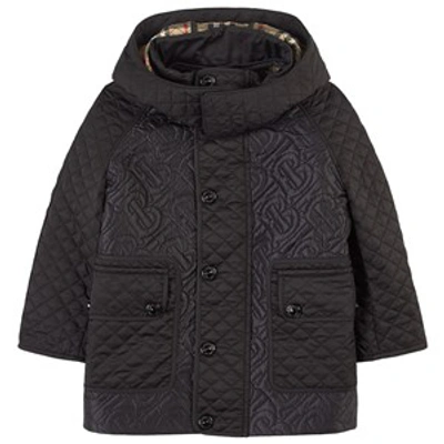 Burberry Black Gabriel Mono Quilted Jacket