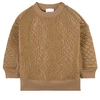 BURBERRY GOLD TIMOTHIE SWEATSHIRT,8036424