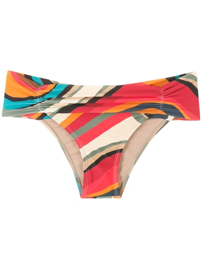 Lygia & Nanny Jasper Printed Bikini Bottom In Multicolour