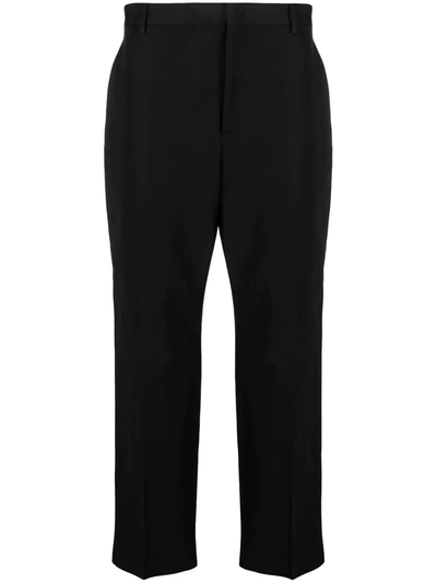 Valentino Straight-leg Tailored Trousers In Black