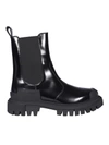 DOLCE & GABBANA TRKKING CHELSEA BOOTS IN BLACK