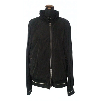 Pre-owned Calvin Klein Jacket In Black