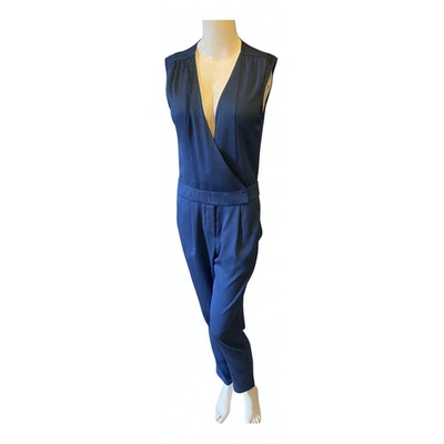 Pre-owned Hoss Intropia Blue Cotton Jumpsuit