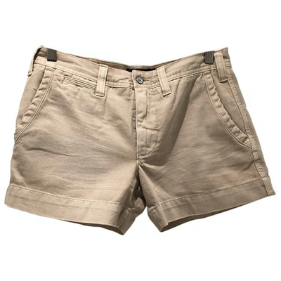 Pre-owned Polo Ralph Lauren Beige Cotton Shorts