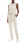 THE UPSIDE LONG ISLAND PRINTED COTTON-JERSEY TRACK PANTS,3074457345623267654