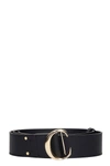 CHLOÉ BELTS IN BLACK LEATHER,CHC20UC023FLD001