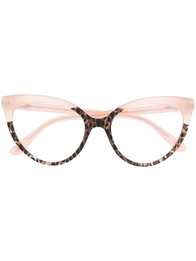 Tom Ford Cat Eye-frame Glasses In Pink