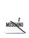 MOSCHINO SMALL LOGO PRINT SHOULDER BAG