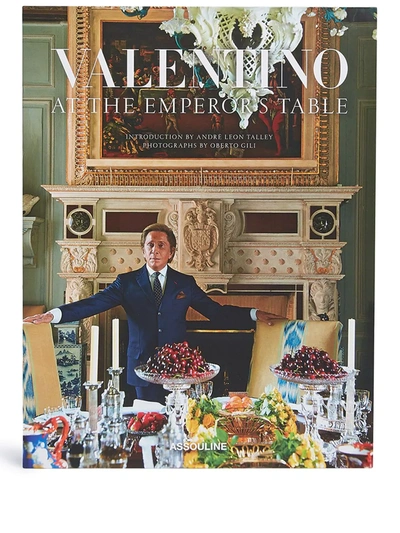 Assouline Valentino: At The Emperor's Table In Brown