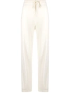 Chinti & Parker Heritage Stripe Knitted Track Pants In Neutrals