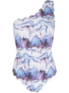 MARYSIA WATERCOLOUR PRINT SWIMSUIT