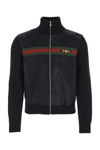 GUCCI GUCCI HORSEBIT KNIT BOMBER JACKET