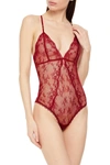 STELLA MCCARTNEY ANNA BLOOMING STRETCH-LACE SOFT-CUP BODYSUIT,3074457345624747044