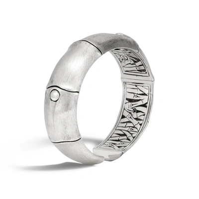 John Hardy Bamboo 16mm Kick Cuff In Sterling Silver