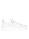 GIUSEPPE ZANOTTI GIUSEPPE ZANOTTI FRANKIE SNEAKERS IN WHITE